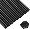 15 Pieces Glue Gun Sealing Wax Sticks for Retro Vintage Wax Seal Stamp and Letter, Great for Wedding Invitations, Cards Envelopes, Mails, Wine Packages, Gift Wrapping(Black)